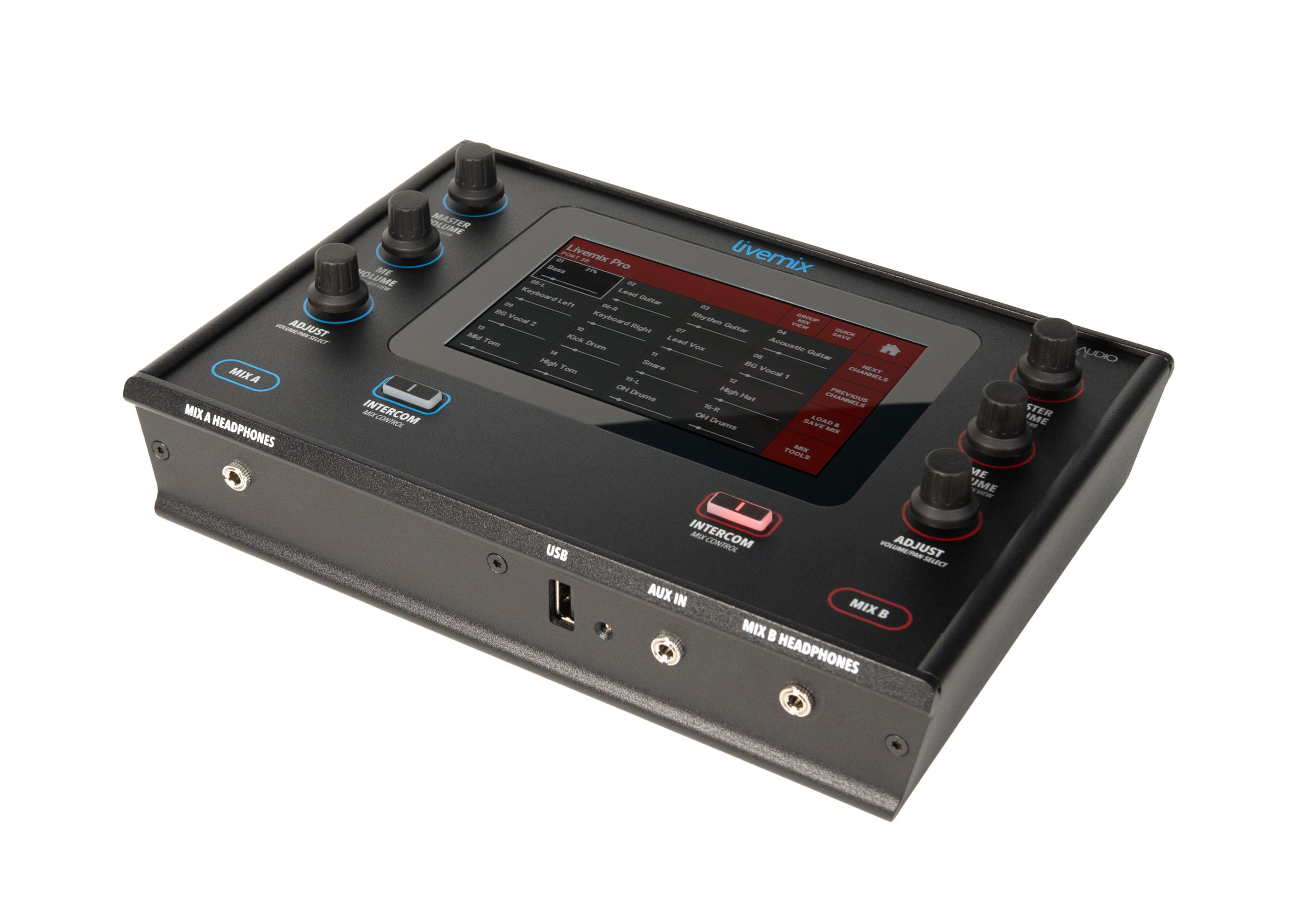 LiveMix Pro Duo personal monitor mixer